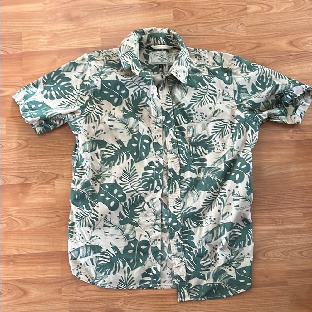 Rogue Territory rgt Oxford large aloha shirt